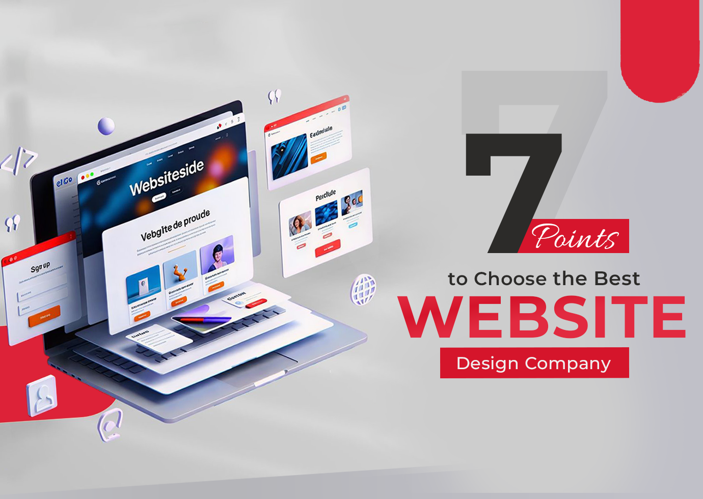 7 Points to Choose the Best Website Design Company